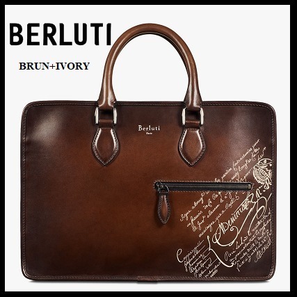 ベルルッティスーパーコピー BERLUTI★新作UN JOUR MINI レザーブリーフケース 20041005